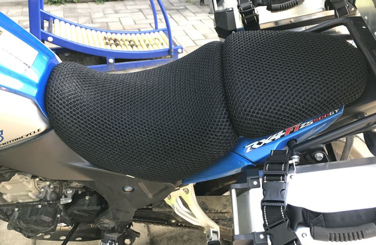 Jincheng Yuji JC250-6A Prince Motorcycle Split Cushion Cover Lưới chống nắng Cách nhiệt thoáng khí Nắp ghế - Đệm xe máy