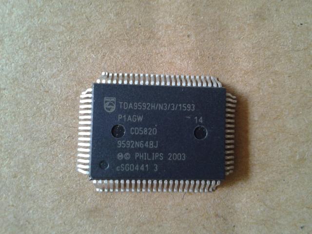 The new Panasonic TC-29P50R main chip ICTDA9592H N3 1593