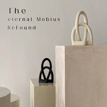 ReFound original magic Mobius ring Mobius ring Desktop Sculpture Art for home decoration
