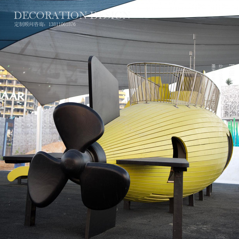 Children's outdoor large-scale educational climbing toys custom kindergarten wooden amusement facilities design amusement park slides