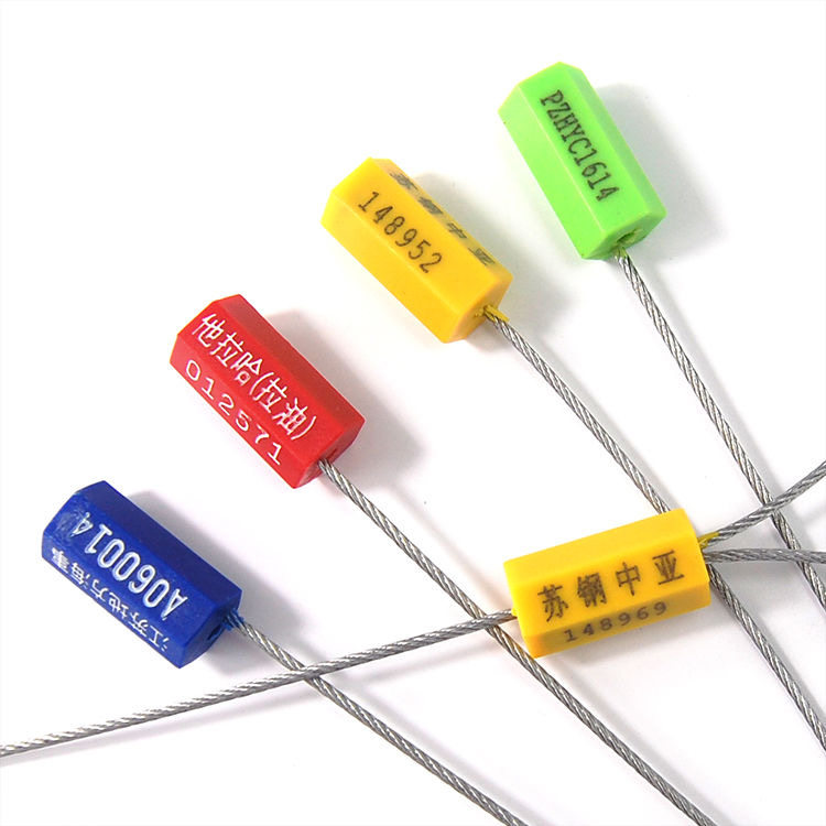 Tighten steel wire seal hexagonal stainless steel seal seal pocket lead seal container tanker lead seal