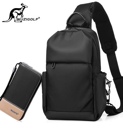 Кенгуру, мужская сумка через плечо, нагрудная сумка, сумка на одно плечо, рюкзак, в корейском стиле