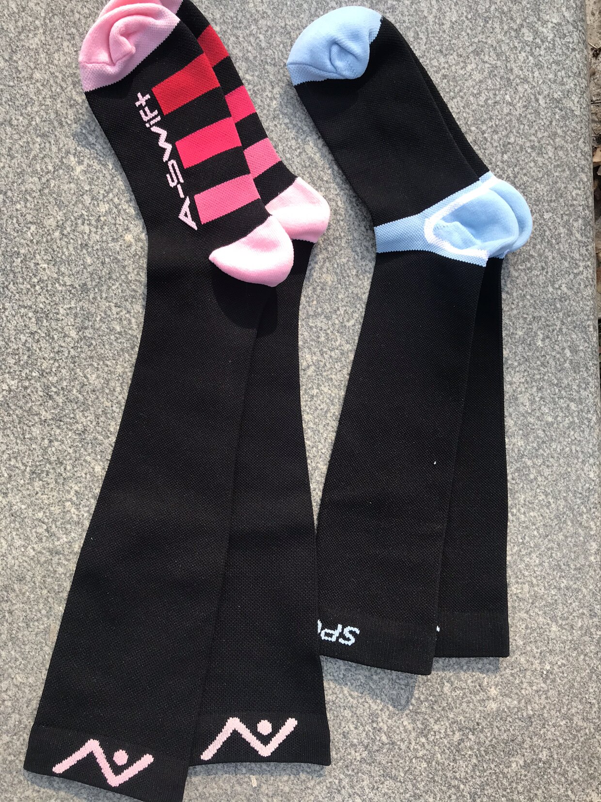 The outer lap is a great size for the pressure stockings.