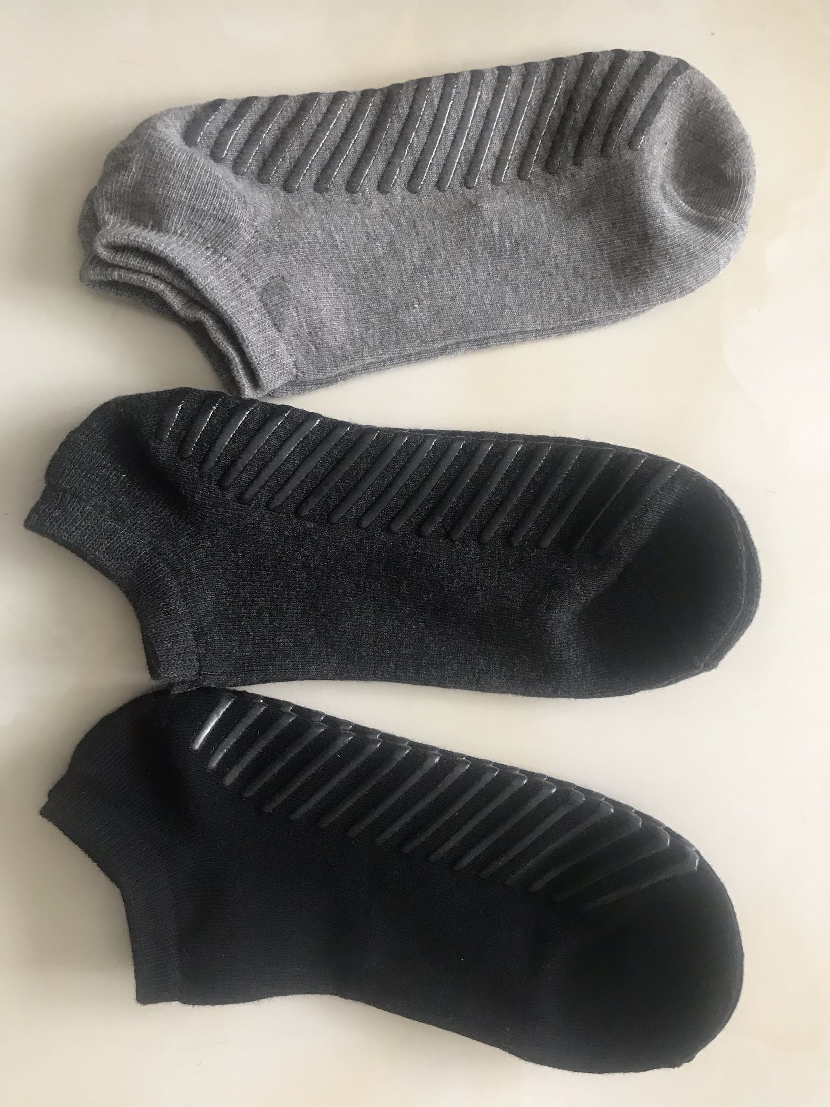 Men's cotton yoga socks size 39-44 two pairs