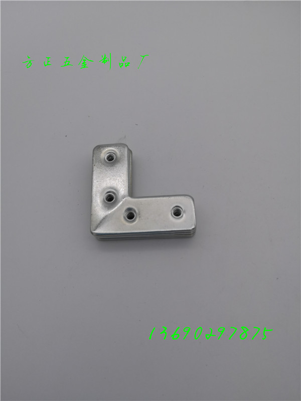 Aluminum frame small corner code connects screw filedoor aluminum alloy frame frame mount code fixed right angle iron rolled steel