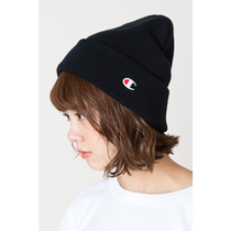  CHAMPION X JEANS MATE Japan champion embroidery small C standard mens and womens knitted cold hat thread hat