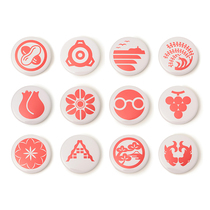  BEAMS JAPAN BADGE Made in Japan Classic Mount Fuji Prefectural Pin BADGE #B