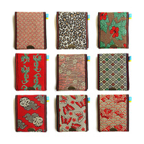  KOJIMA BERI Takada Fabric Made in Japan Classic Japanese Tatami Change Storage Bag Card Bag #B