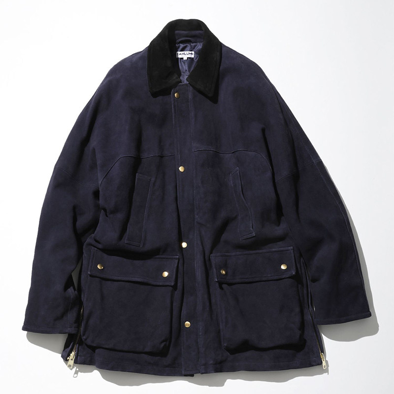 NAUTICA 22AW BOA FLEECE DUFFLE COAT 涤纶抓绒保暖连帽大衣外套