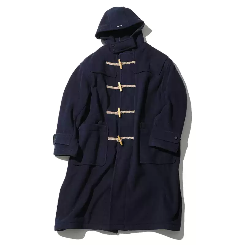 NAUTICA 22AW BOA FLEECE DUFFLE COAT 涤纶抓绒保暖连帽大衣外套