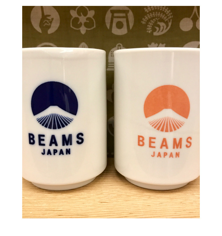 BEAMS JAPAN япония система классическая фудзи гора марка японский Ресторан керамика суши чашка чашки 