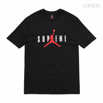  SUPREME X NIKE AIR JORDAN TEE AJ JOINT SHORT-SLEEVED T-SHIRT