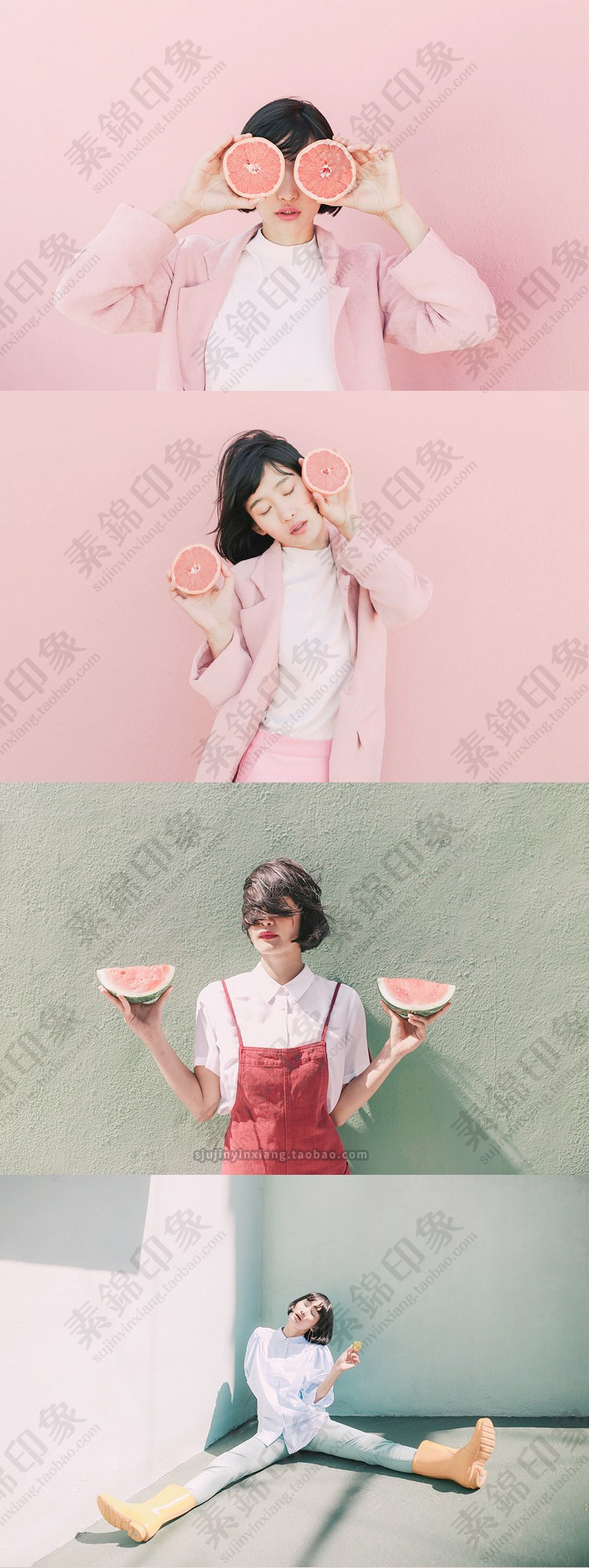 【预设】32款LR预设日系复古粉色糖果色人像PSPRFCPX达芬奇AELUT调色滤镜插图(6)