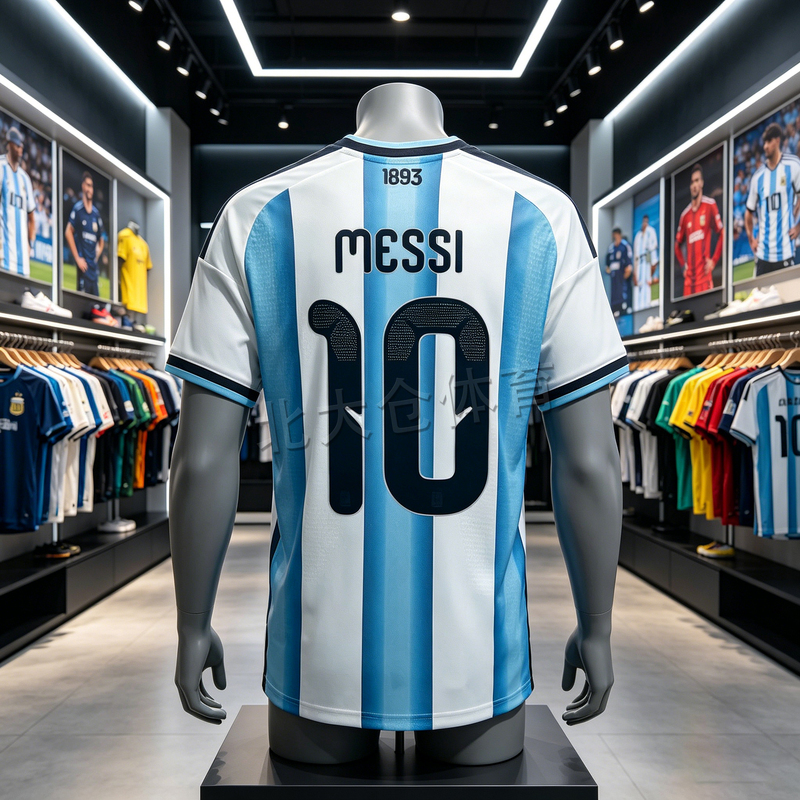 2026 Argentina National Team Home Jersey No. 10 Messi Player Version Jersey No. 8 Enzo Away Short-Sleeved Football Uniform