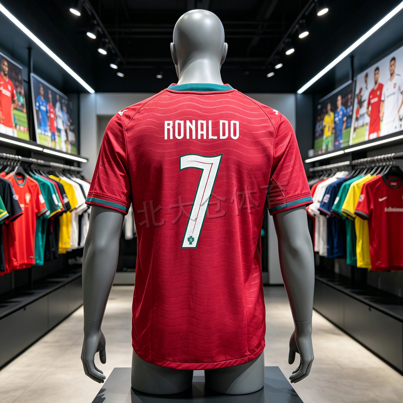 2026 Portugal National Team Home Jersey No. 7 Cristiano Ronaldo B. Silva Player Version Fan Version Football Uniform