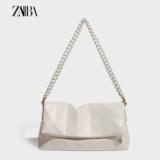 Универсальная сумка на одно плечо, цепь, сумка подмышку, сумка через плечо, изысканный стиль, на цепочке