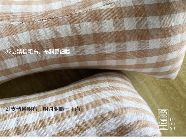 爆款全棉老粗布荞麦壳三角枕骨头枕单人护颈椎枕成人纯荞麦可拆洗