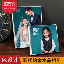 The guest photo studio Crystal album wedding photo album custom photo book Baby wedding wedding wedding Memorial Book