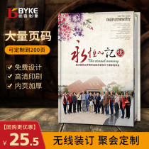 The guest Graduation Album custom classmate record students learn photo book Hard Case album collection Classmate reunion photo album production
