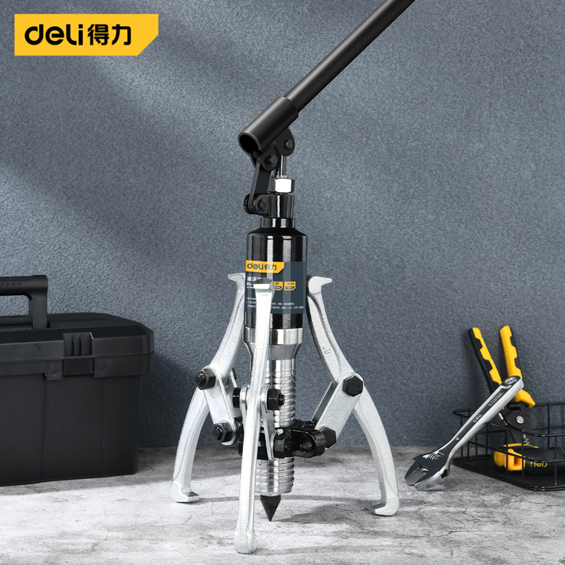 Deli hydraulic puller three-claw bearing removal tool multi-functional puller puller 5T1015203050 tons