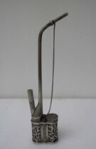 Sculptor Hand   Old white copper cigarette gun T-36 (moderately)