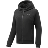 Li Ning, зимняя флисовая удерживающая тепло толстовка с капюшоном для спортзала, коллекция 2021