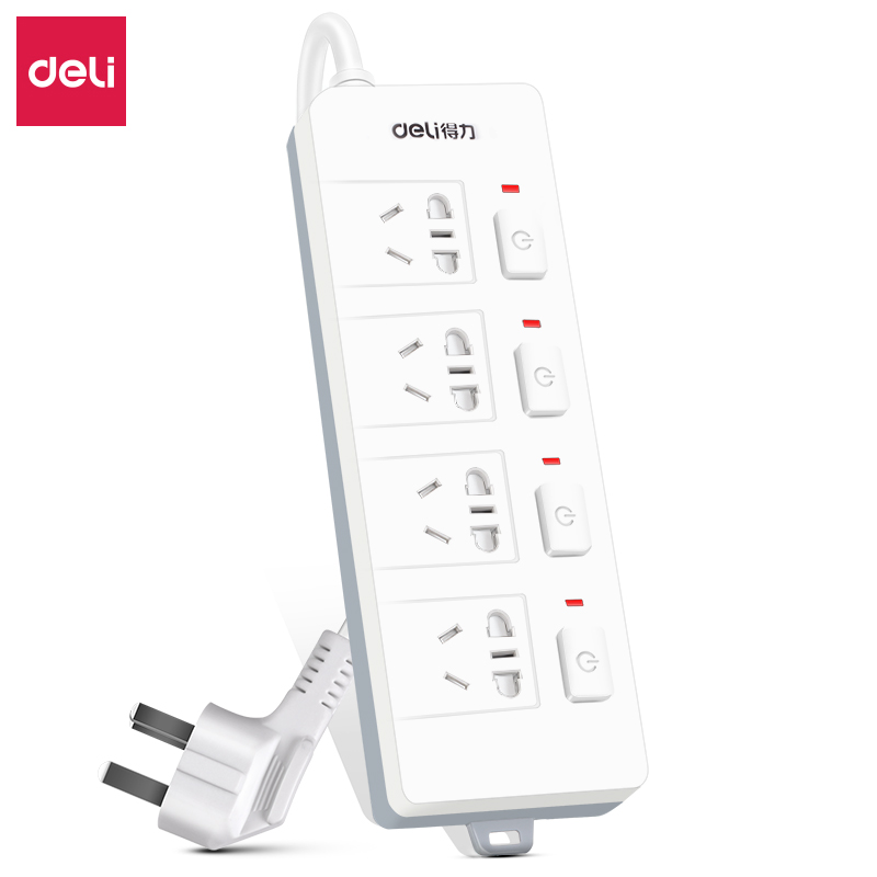 Able 4 digits 27040-02 new national standard socket extension cord-inserted patch board plugboard