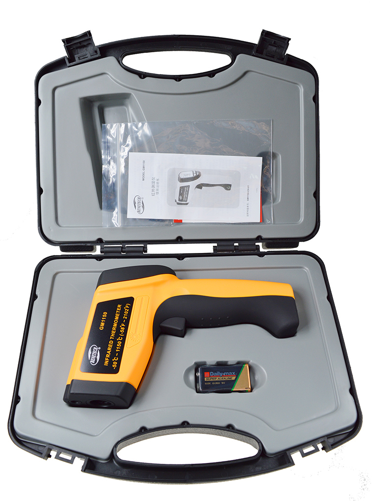 GM1150 GM1250BENETECH standard infrared thermometer GM1150A long distance