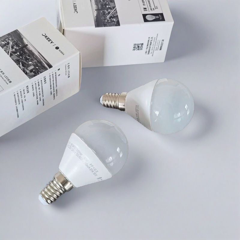 Qiyi Lighting Led Bulb E14 Small Screw Base All-Plastic 5W Super Bright Light Source Full Wattage Long Lifespan