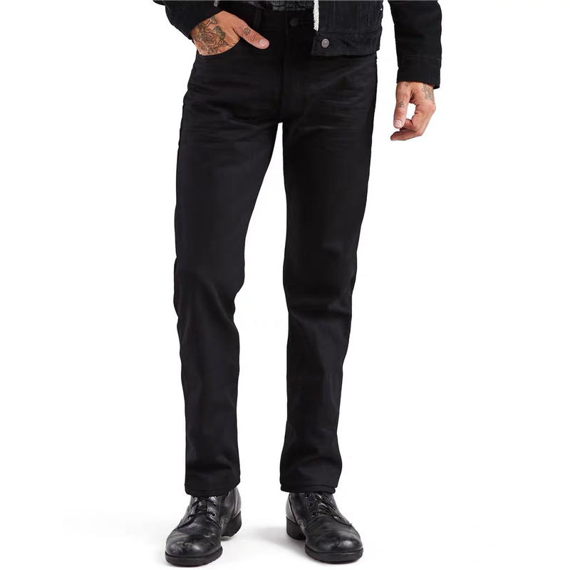 Meitaoshopping Brand New Genuine Levi's Men's Washed Black Mexico 501 Straight-Leg Jeans 00501-0638