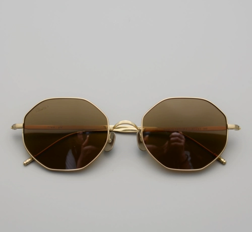 Специальное предложение без возвращения внешней торговли F Единый ультра -свет bitanium polygonal инопланетные поляризованные солнцезащитные очки мужчины и женщины солнцезащитные очки