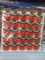 Halloween luminous brooch small gift Jack-o-lantern KTV bar decoration Kindergarten childrens small gift