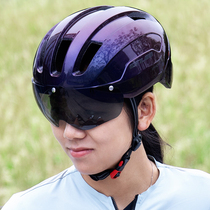 GUB pneumatic cycling helmet mountain road bike safety hat with goggles for men and women