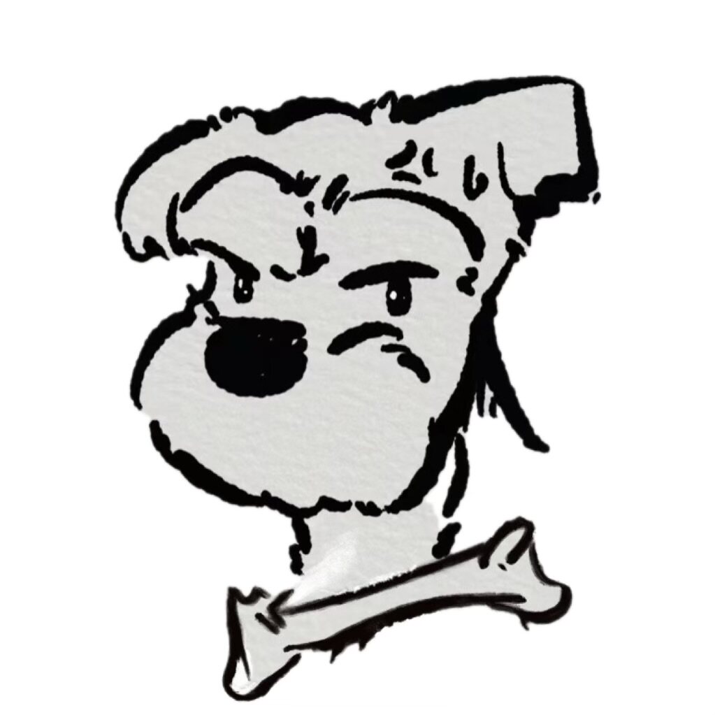 Ollie是只雪纳瑞的LOGO