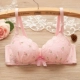 Đồ lót nữ bằng vải cotton 18 tuổi 17 tuổi 15 tuổi 16 tuổi dễ thương học sinh trung học cơ sở áo ngực không có vòng thép