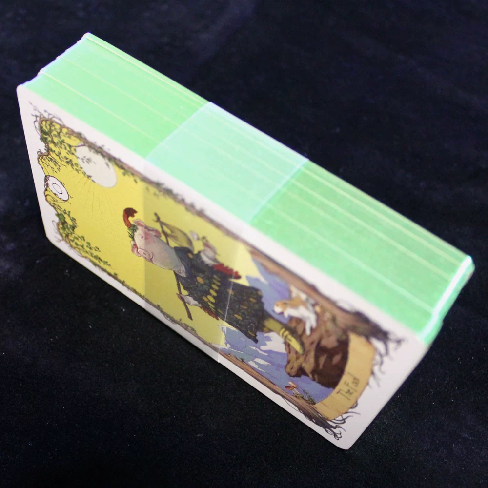 [Spot] Подлинная милая маленькая животное Wettaro ANIMAL TAROT карта новичок гравировка подлинная подлинная