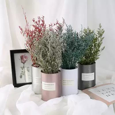 Lover grass dried flower bouquet with flower ins main flower Yunnan dried bouquet primary color diy decoration dried flower arrangement flower material