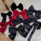 New Year's Red Big Bow Hairpin Internet Celebrity 2024 New Hairpin Back of Head Clip Headdress Hair Rope Hair Accessory