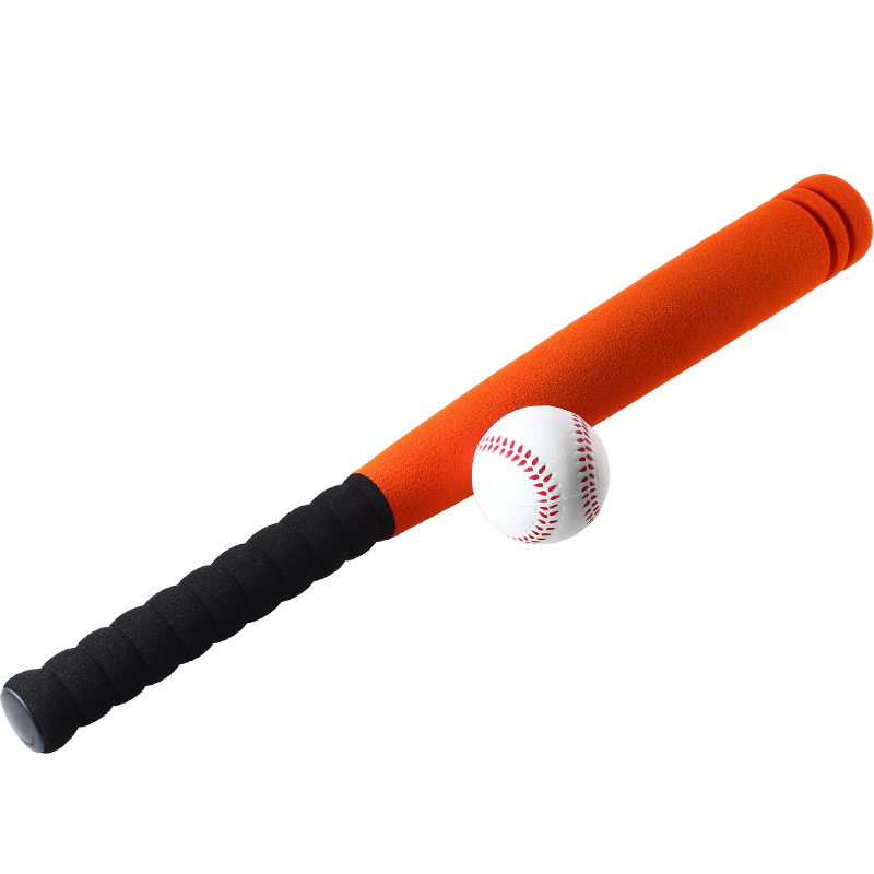 Children's baseball bat stick Sponge rubber soft plastic bracket set Kindergarten softball performance prop toy
