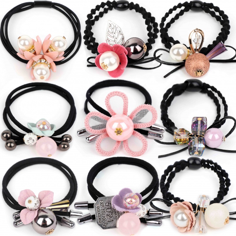 100 Hitch Lap Han Edition Women Zal Hair Leather Fascia Hair Accessories Hair haircut Hair Collars Multisuit