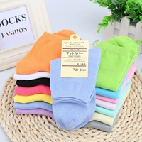 Vớ vớ cotton màu kẹo cotton mùa xuân và mùa thu polyester vớ vớ vớ gian hàng quà tặng nhà sản xuất quà tặng vớ da dài