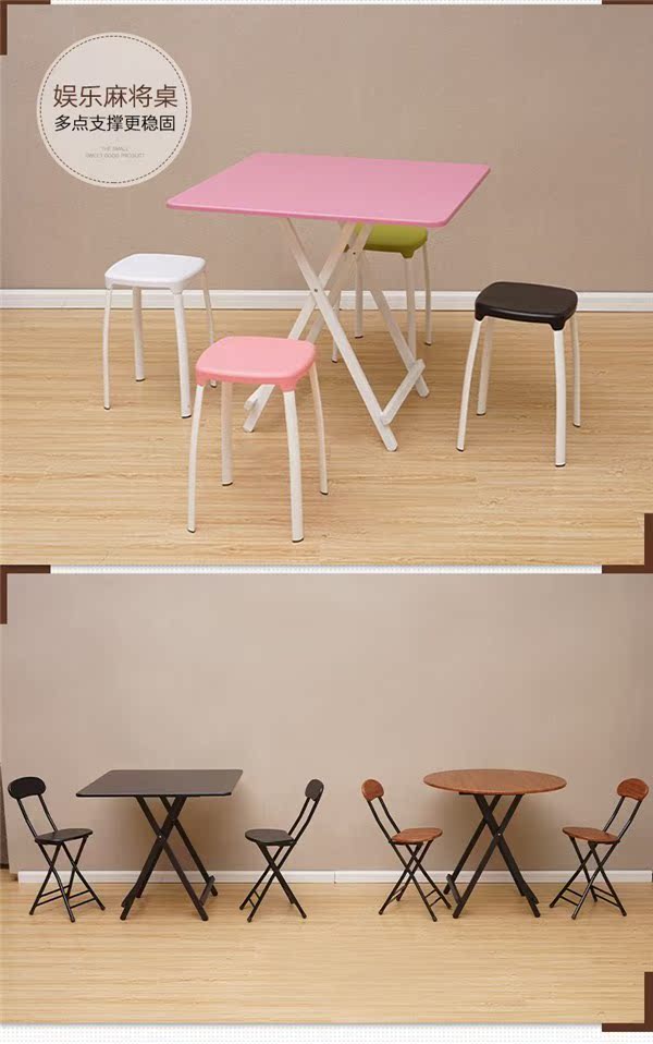 80 × 80 có thể gập lại ký túc xá bàn ăn gấp bàn chân cao có thể thu vào sàn lớn kiểu Bắc Âu giường Zhuozi - Bàn bàn học thông minh dergo