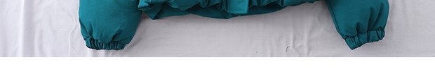 Quần áo cotton nữ mùa đông mới thả lỏng dày eo mỏng ngắn lông lớn cổ áo poncho sinh viên bánh mì quần áo nữ áo phao gile nữ