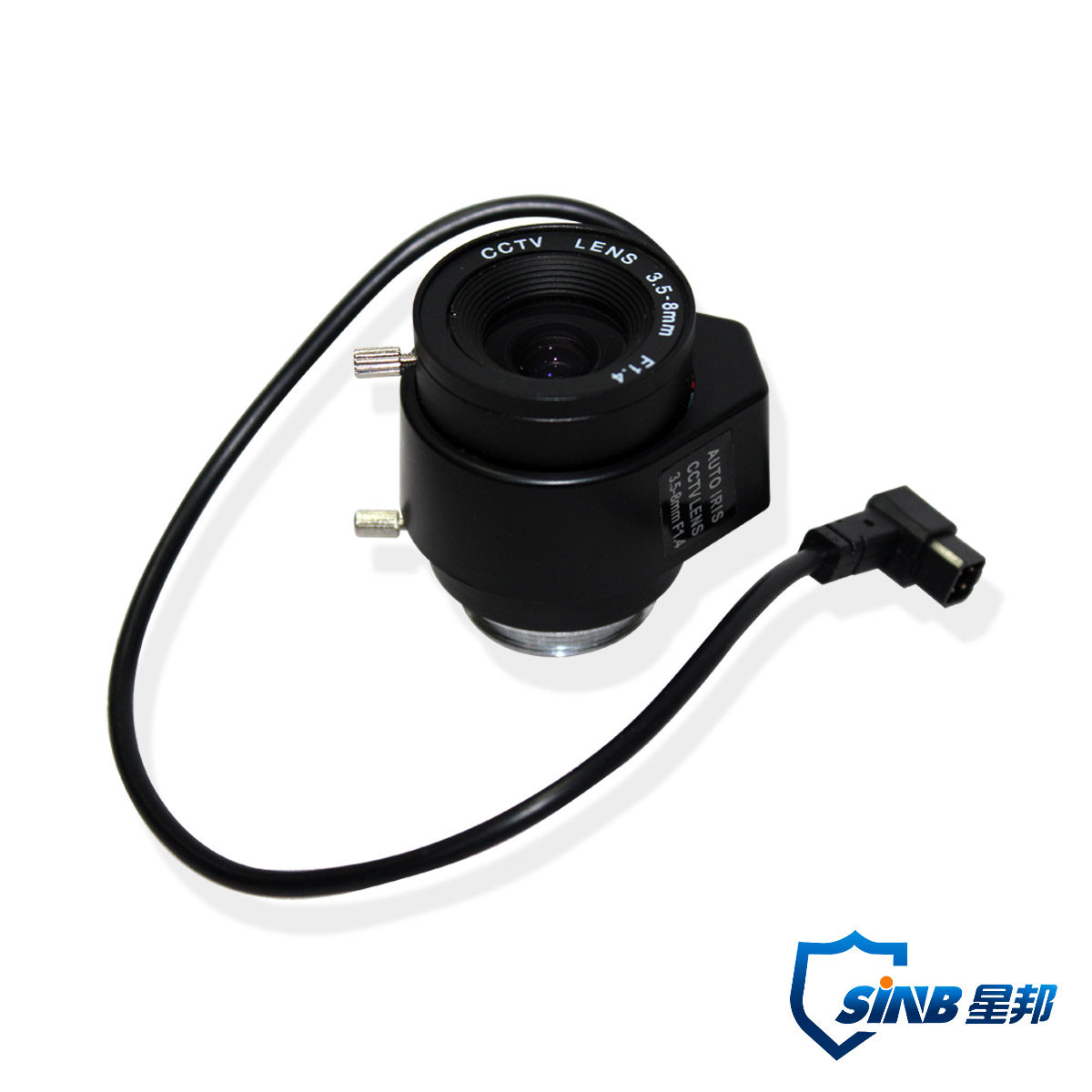 3 5-8mm Automatic Aperture Manual Focus CS Monitoring Camera Lens Gun Machine Lens Ordinary Edition