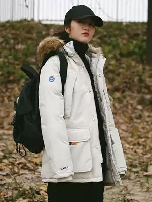 Student tooling cotton clothes women winter 2020 new Korean version of long hair collar Pike padded loose coat