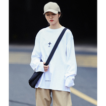 Long-sleeved T-shirt womens 2020 autumn new loose large edition oversize salt casual top student base shirt