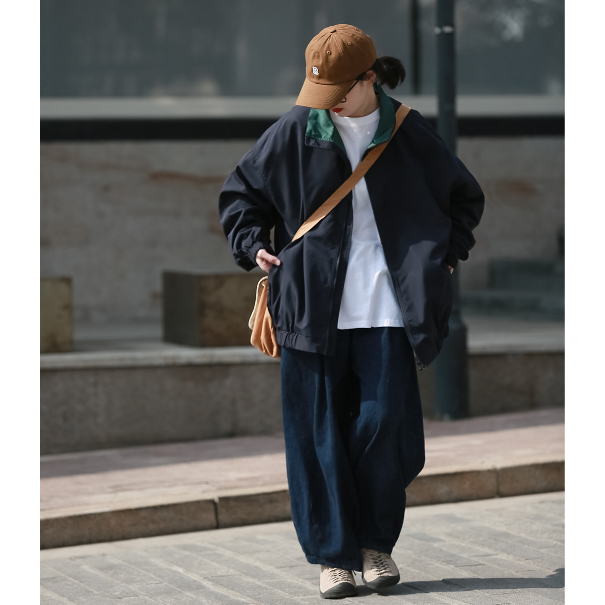 cityboy day series retro city commuter frock jacket jacket for male and female lovers student casual sports blouses