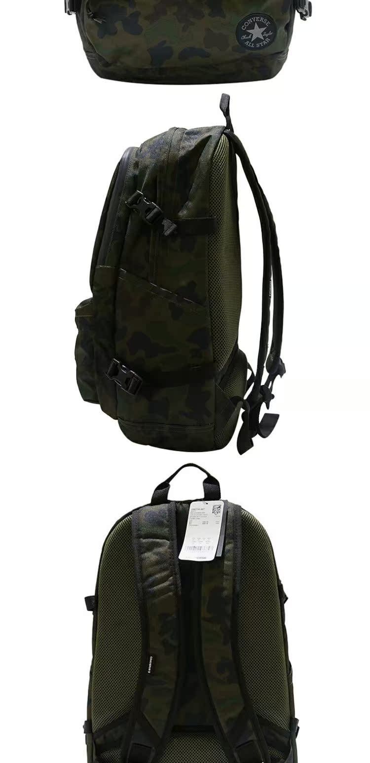 Converse Converse đàn ông và phụ nữ túi thể thao và giải trí ba lô du lịch ba lô 10006385-A03 - Ba lô túi đeo chéo nam adidas