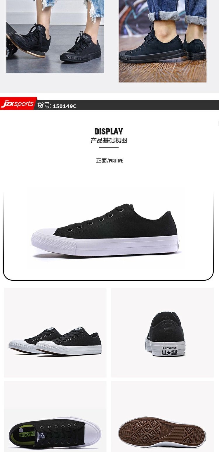 Converse Converse 18 Giày nam mùa thu Giày thể thao thường ngày 162065C giày thể thao nam sneaker