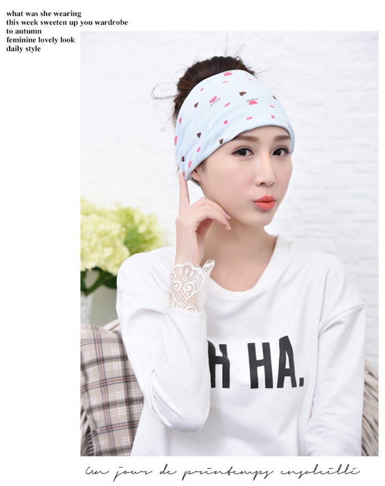 Mũ ngủ mùa hè ngủ nữ ngủ mỏng thoáng khí khăn trùm đầu hóa trị baotou mũ đội đầu người lớn mũ tháng - Mũ thai sản / Vớ / Giày combo đồ đi sinh cho mẹ và bé